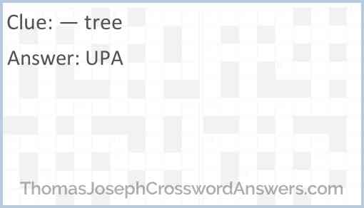 — tree Answer