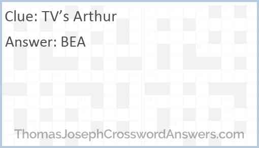 TV’s Arthur Answer