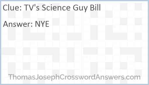 TV’s “Science Guy” Bill Answer