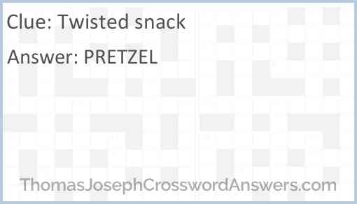 Twisted snack Answer