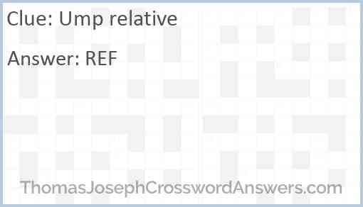 Ump relative Answer