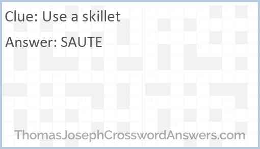 Use a skillet Answer