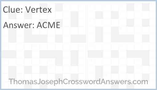 Vertex Answer