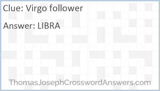 Virgo follower Answer