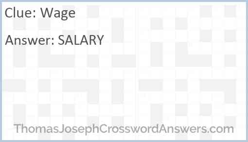 Wage Answer