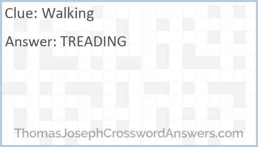 Walking Answer