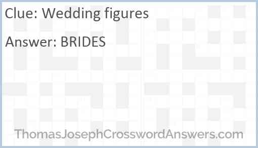 Wedding figures Answer