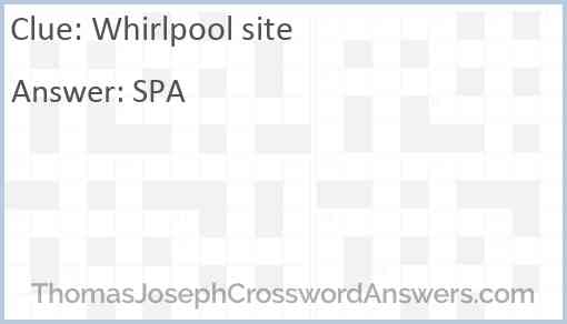 Whirlpool site Answer