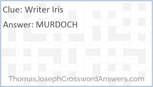 Writer Iris Answer